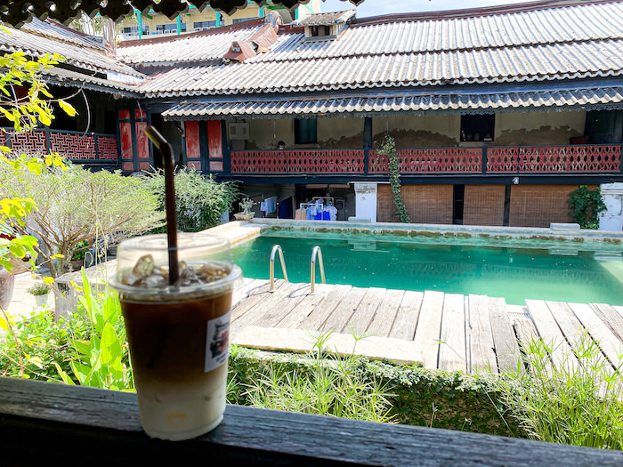 中華系の富裕層が1797年頃に建てた邸宅。現在はカフェになっているソー ヘン タイ マンション